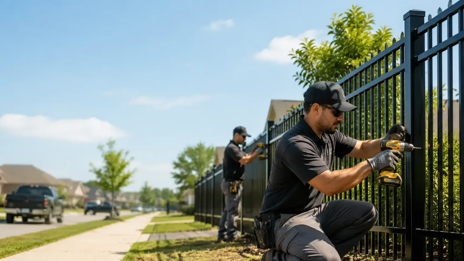 Metal Fence Installation in Evanston, IN